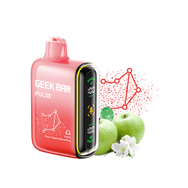 Sour Apple Blow Pop Geek Bar Pulse