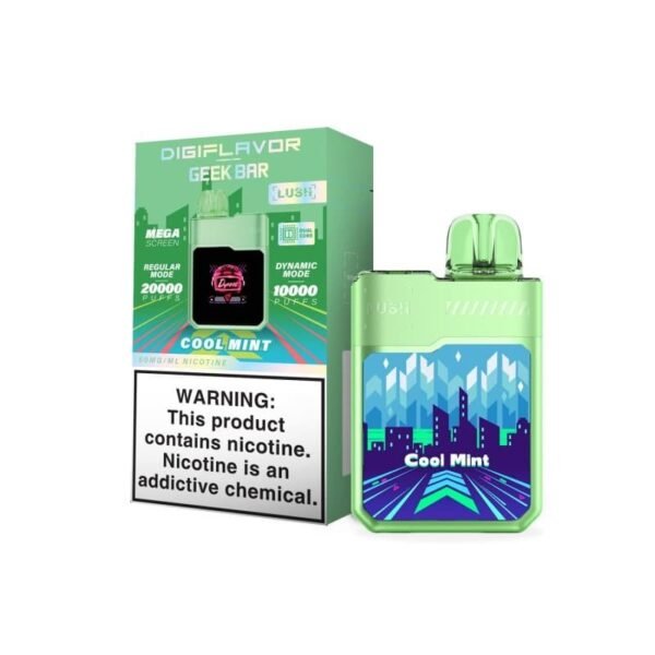 Cool Mint Geek Bar Digi Lush