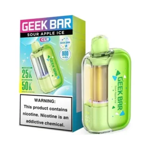 Sour Apple Ice - Geek Bar CLR Edition 50K Disposable