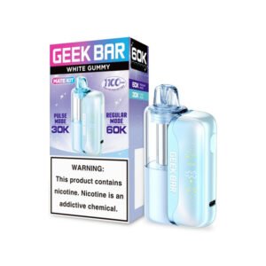 White Gummy Geek Bar Mate 60K Kit