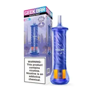 Grape Mint - Geek Bar Burj 80k Disposable E-Hookah