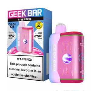 Pink &Amp; Blue Geek Bar Pulse X 2