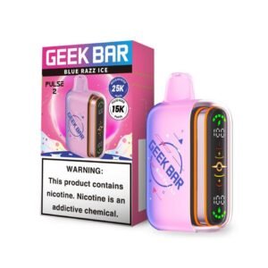 Blue Razz Ice Geek Bar Pulse 2