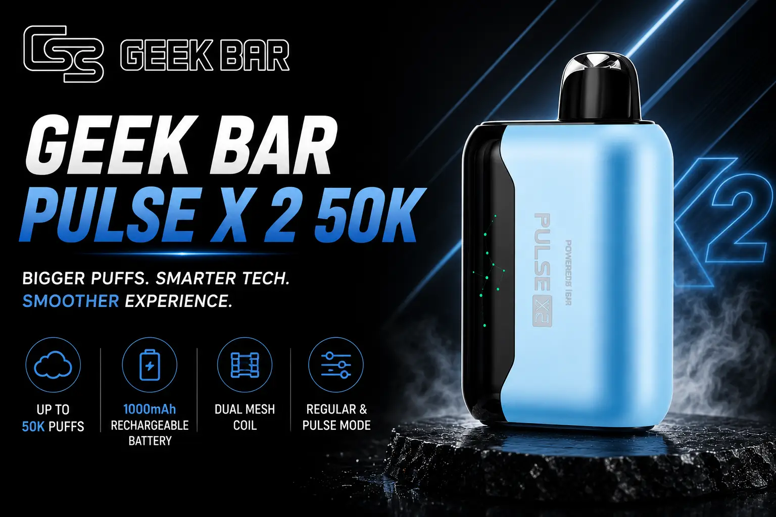 Geek Bar Pulse X 2 50K