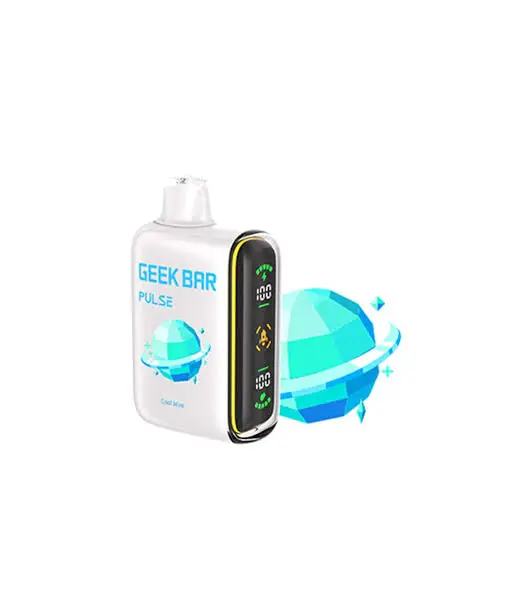Clear Geek Bar Pulse 15000 Puffs Disposable Vape 1 Clear Geek Bar Pulse